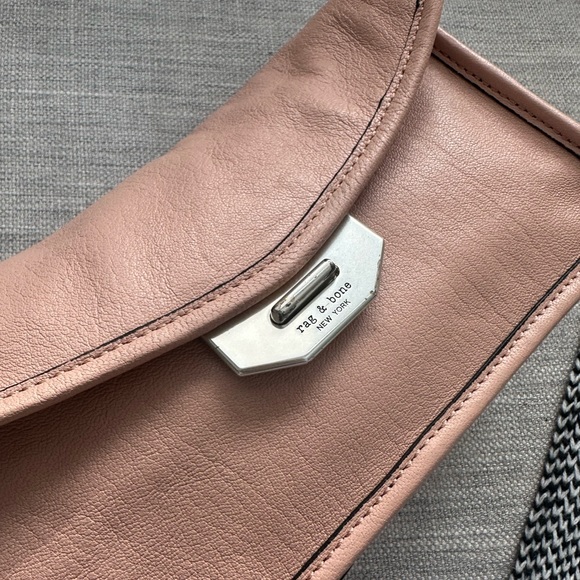 Blush pink Rag And Bone small bag - Picture 2 of 2
